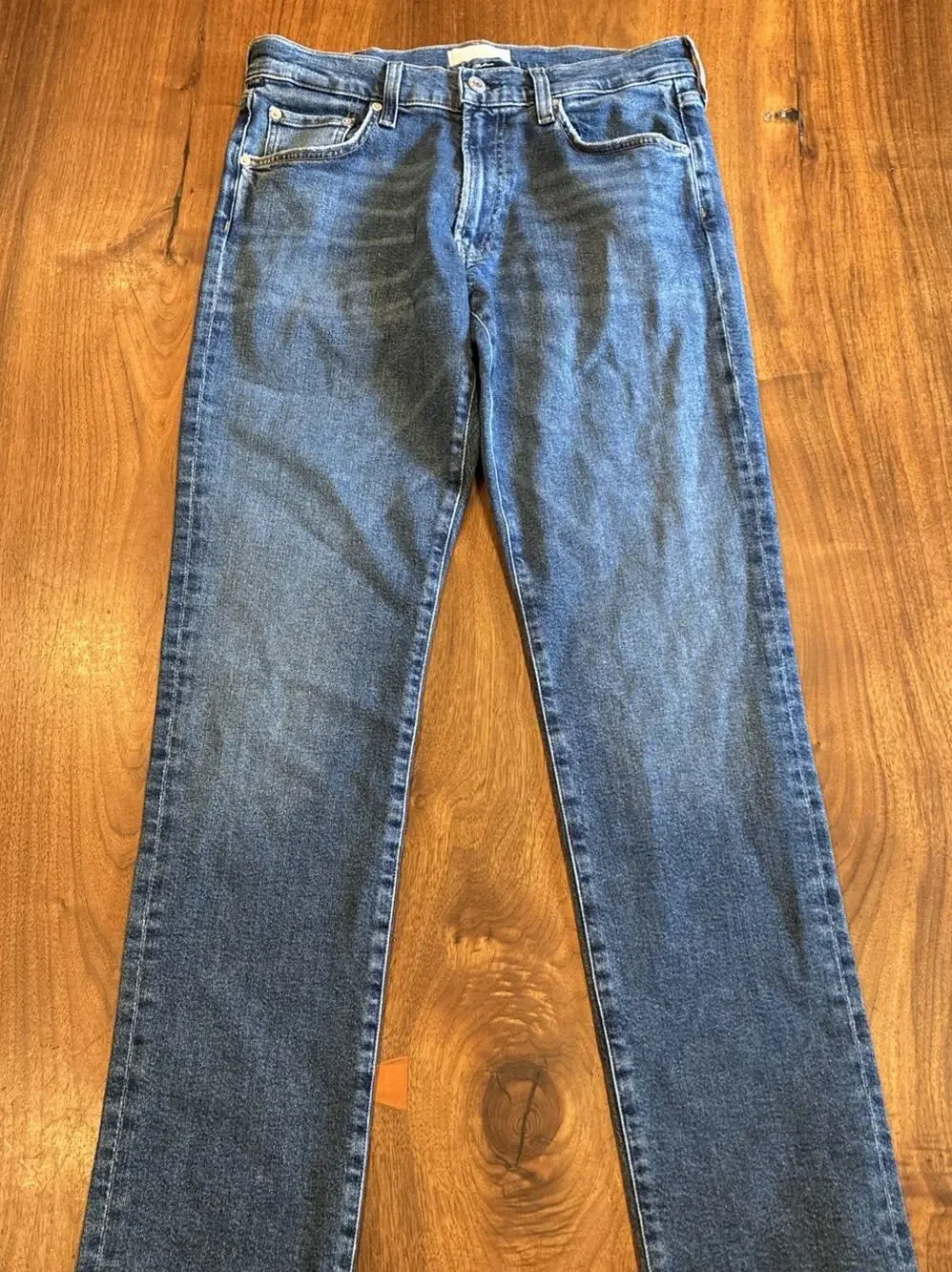 Citizens of Humanity Gage Jeans Mens 32 Blue Denim Classic Straight Made USA